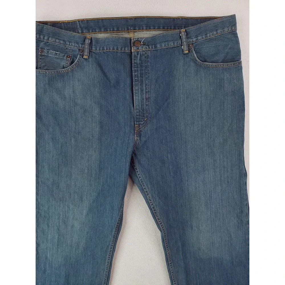 Levis 559 Jeans Mens 44x30 Blue Straight Leg Relaxed Fit Denim Medium Wash Pants
